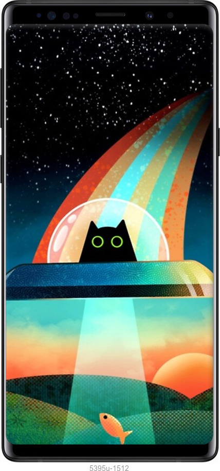 2D пластиковый чехол № 5395 для Samsung Galaxy Note 9 N960F - 5395t-1512 изображение 