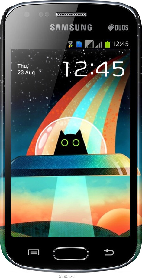 3D пластиковий глянцевий чехол № 5395 для Samsung Galaxy S Duos s7562 - 5395c-84 изображение 