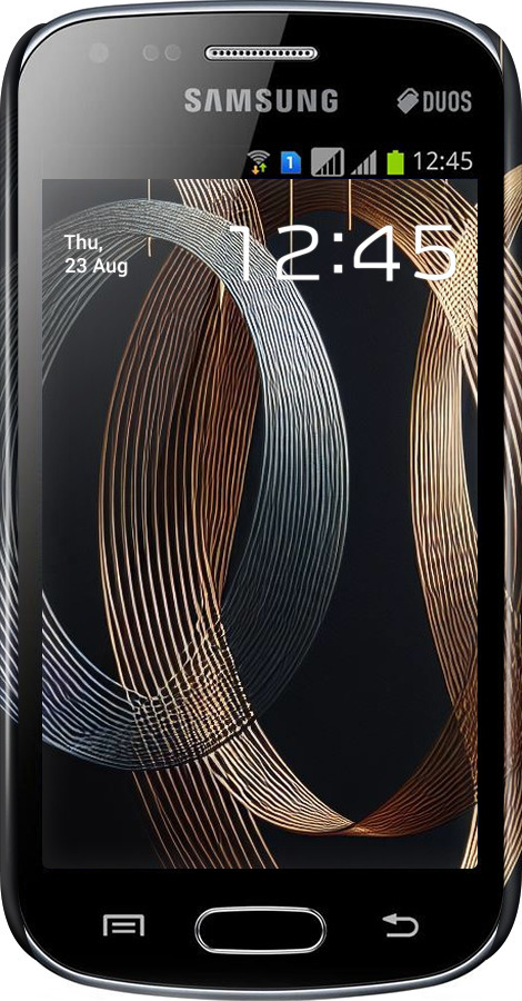 3D пластиковий глянцевий чехол Симфонія для Samsung Galaxy S Duos s7562 - 5835c-84 изображение 