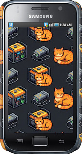 3D пластиковый матовый чехол Autonomous Zone для Samsung Galaxy S i9000 - 6771m-77 изображение 