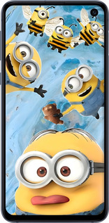 TPU чехол Миньоны для Samsung Galaxy S10e - 6386b-1646 изображение 