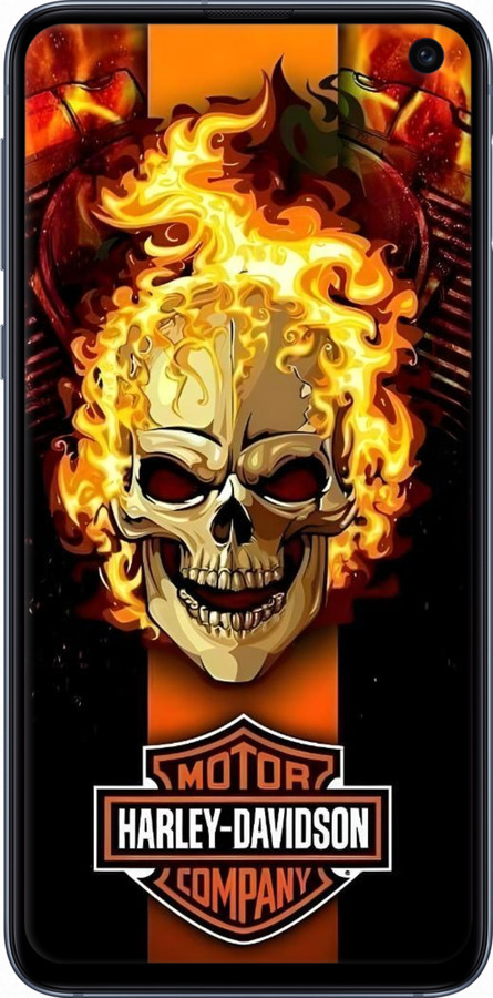 TPU чехол Харлей девидсон для Samsung Galaxy S10e - 6370b-1646 изображение 