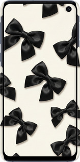 3D пластиковый матовый чехол Dark Coquette для Samsung Galaxy S10e - 6765m-1646 изображение 