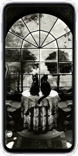 Силикон с усиленными углами чехол Череп и коты для Samsung Galaxy S10e - 6432sp-1646 изображение 