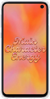 Силикон с усиленными углами чехол Aura Gradient Main Character Energy Aesthetic Y2K для Samsung Galaxy S10e - 6783sp-1646 изображение 