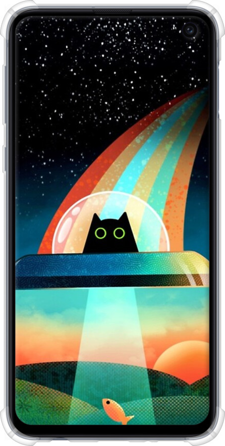 Силикон с усиленными углами чехол № 5395 для Samsung Galaxy S10e - 5395sp-1646 изображение 