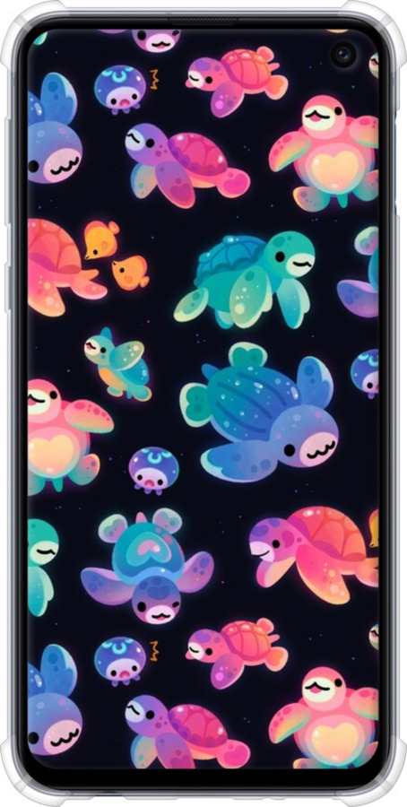 Силикон с усиленными углами чехол № 5411 для Samsung Galaxy S10e - 5411sp-1646 изображение 