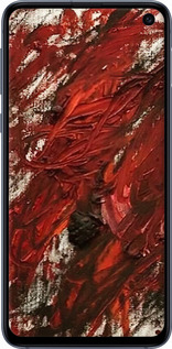 2D пластиковый чехол Абстрактная композиция в красных тонах для Samsung Galaxy S10e - 6541t-1646 изображение 