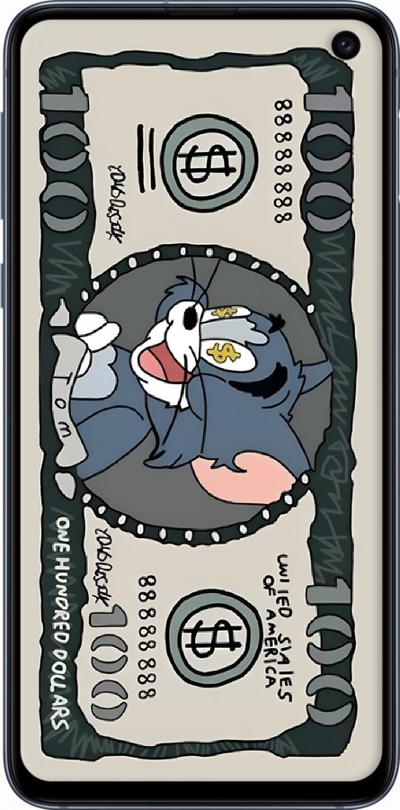 2D пластиковый чехол Том и джерри для Samsung Galaxy S10e - 6291t-1646 изображение 