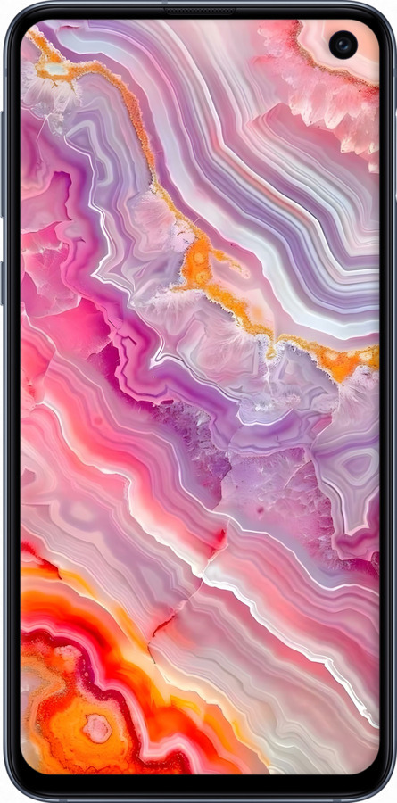 2D пластиковий чехол Мрамор 2 для Samsung Galaxy S10e - 6307t-1646 изображение 