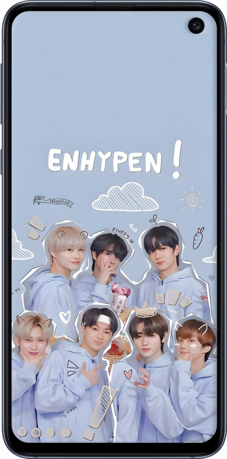 2D пластиковий чехол Енхайпен для Samsung Galaxy S10e - 6362t-1646 изображение 