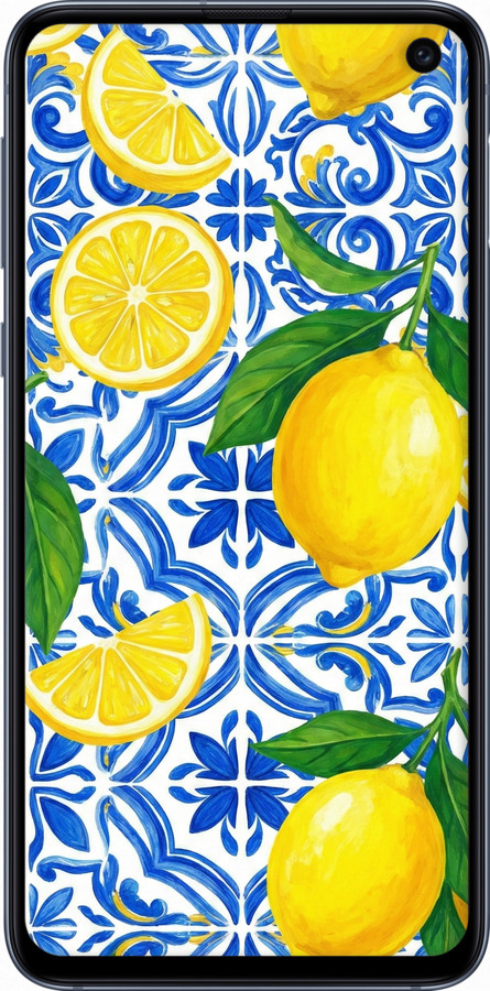 Силиконовый чехол Grocery Girl Italian Summer для Samsung Galaxy S10e - 6766u-1646 изображение 