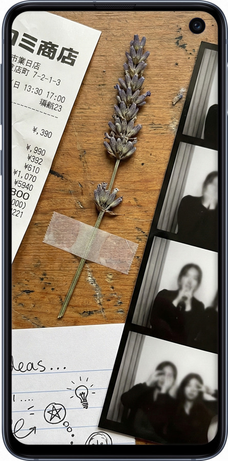 2D пластиковый чехол Aesthetic Scrapbook Collage для Samsung Galaxy S10e - 6773t-1646 изображение 