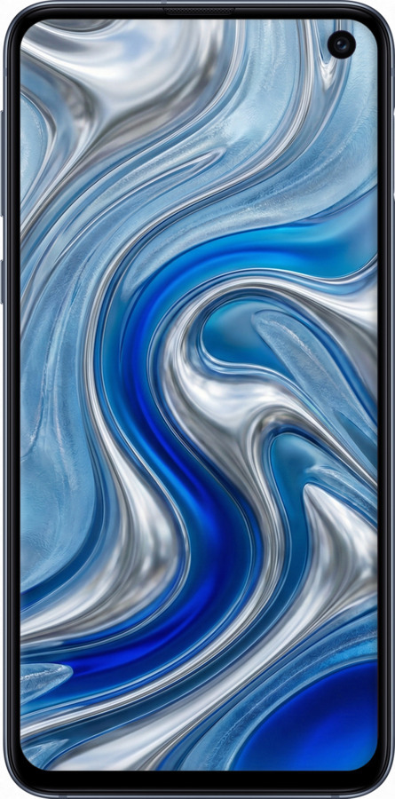 2D пластиковый чехол Liquid Chrome для Samsung Galaxy S10e - 6781t-1646 изображение 