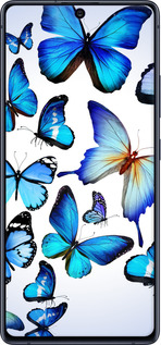 TPU чехол Бабочки для Samsung Galaxy S10 Lite 2020 - 6023b-1851 изображение 
