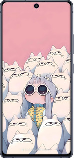 TPU чехол Малышка с котами для Samsung Galaxy S10 Lite 2020 - 6295b-1851 изображение 