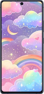 TPU чехол Хмари та веселка для Samsung Galaxy S10 Lite 2020 - 6312b-1851 изображение 