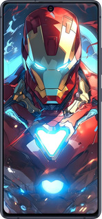 TPU чехол Железный человек для Samsung Galaxy S10 Lite 2020 - 6372b-1851 изображение 