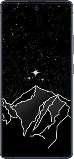 TPU чехол Минималистический горный пейзаж для Samsung Galaxy S10 Lite 2020 - 6438b-1851 изображение 