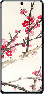 TPU чехол Принт с изображением цветения сакуры для Samsung Galaxy S10 Lite 2020 - 6545b-1851 изображение 