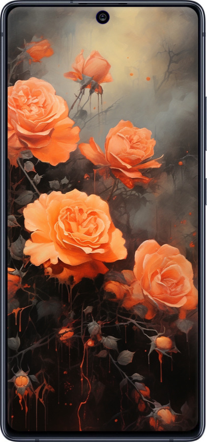 TPU чехол Оранжевые розы для Samsung Galaxy S10 Lite 2020 - 5944b-1851 изображение 