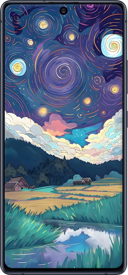 TPU чехол Креативный арт для Samsung Galaxy S10 Lite 2020 - 6322b-1851 изображение 