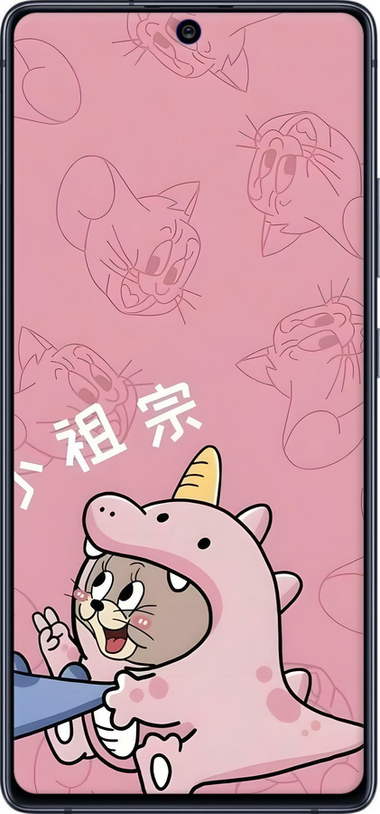 TPU чехол Том и джерри 2 для Samsung Galaxy S10 Lite 2020 - 6359b-1851 изображение 