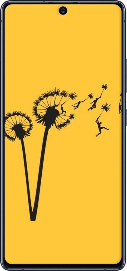 TPU чехол Мінімалізм кульбаби для Samsung Galaxy S10 Lite 2020 - 6449b-1851 изображение 