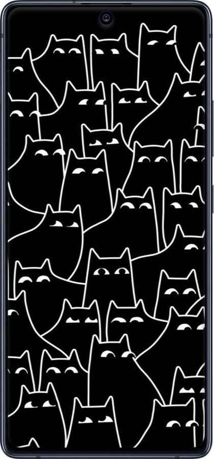 TPU чехол С изображением кошек для Samsung Galaxy S10 Lite 2020 - 6470b-1851 изображение 