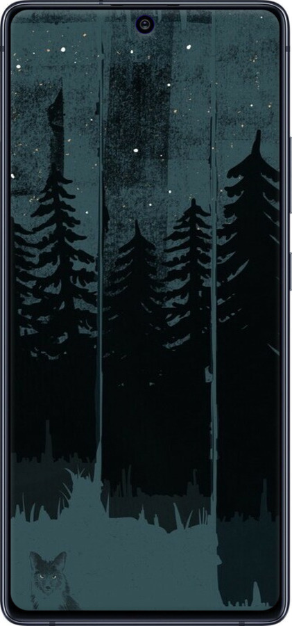 TPU чехол Лиса и ночной лес для Samsung Galaxy S10 Lite 2020 - 6481b-1851 изображение 