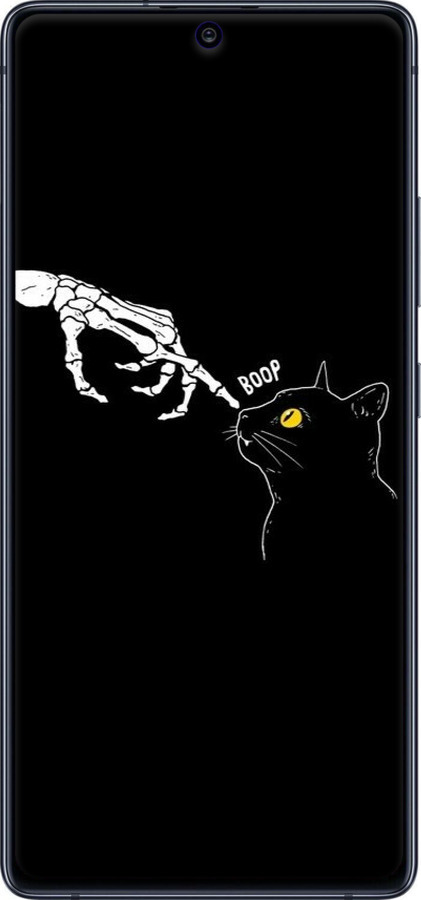 TPU чехол Кошка для Samsung Galaxy S10 Lite 2020 - 6505b-1851 изображение 