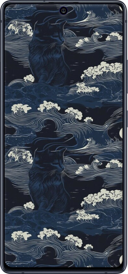 TPU чехол Морская тематика в стиле арт-деко для Samsung Galaxy S10 Lite 2020 - 6520b-1851 изображение 