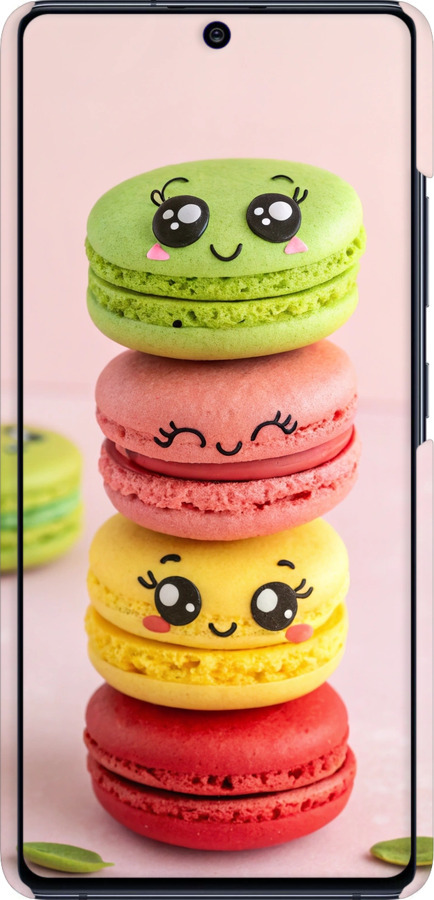 3D пластиковый матовый чехол Печенье для Samsung Galaxy S10 Lite 2020 - 6693m-1851 изображение 