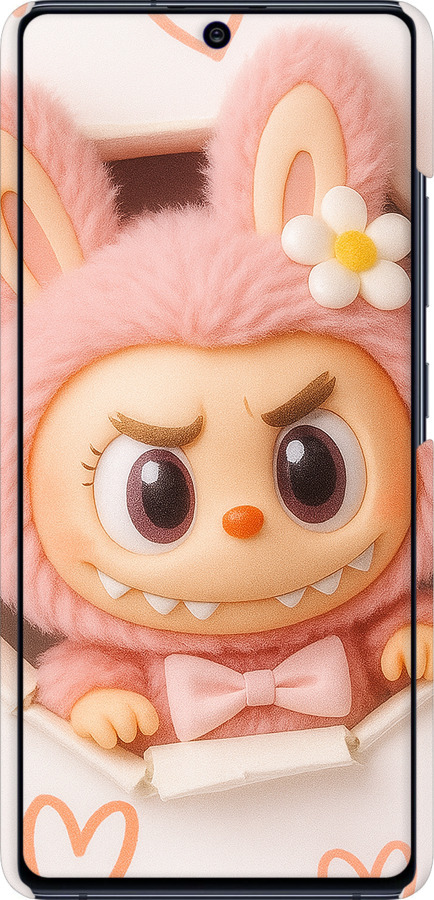 3D пластиковый матовый чехол Лабубу 2 для Samsung Galaxy S10 Lite 2020 - 6710m-1851 изображение 