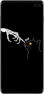 TPU чехол Кошка для Samsung Galaxy S10 Plus - 6505b-1649 изображение 