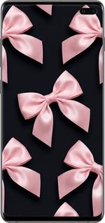 TPU чехол Coquette Ribbons Dark Coquette для Samsung Galaxy S10 Plus - 6767b-1649 изображение 