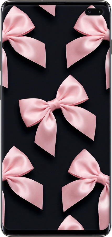 TPU чехол Coquette Ribbons Dark Coquette для Samsung Galaxy S10 Plus - 6767b-1649 изображение 