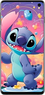 TPU чехол Стич 2 для Samsung Galaxy S10 - 6371b-1640 изображение 