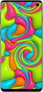 TPU чехол Y2K Jelly Dream для Samsung Galaxy S10 - 6780b-1640 изображение 