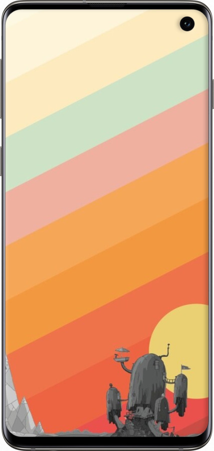 TPU чехол № 5420 для Samsung Galaxy S10 - 5420b-1640 изображение 