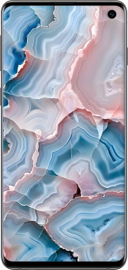 TPU чехол Мрамор для Samsung Galaxy S10 - 6306b-1640 изображение 