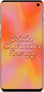 3D пластиковый матовый чехол Aura Gradient Main Character Energy Aesthetic Y2K для Samsung Galaxy S10 - 6783m-1640 изображение 