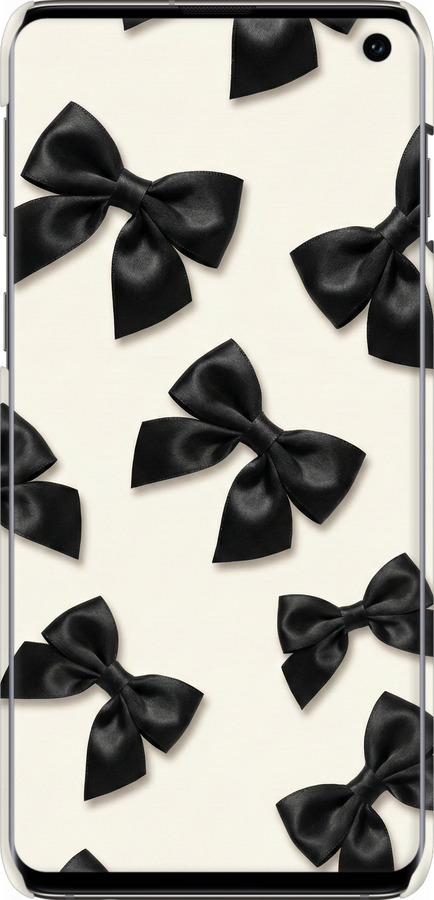 3D пластиковый матовый чехол Dark Coquette для Samsung Galaxy S10 - 6765m-1640 изображение 