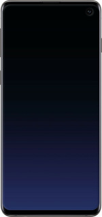 Силикон с усиленными углами чехол Градиент в тёмно - синем стиле для Samsung Galaxy S10 - 6542sp-1640 изображение 