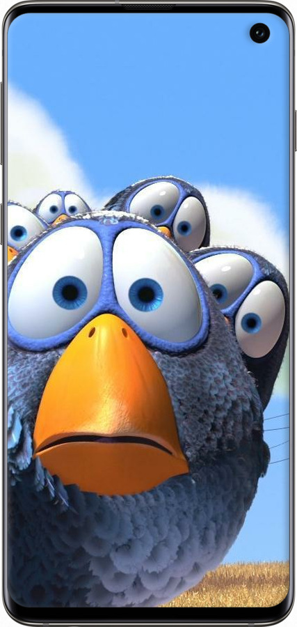 2D пластиковий чехол Angry Birds для Samsung Galaxy S10 - 6008t-1640 изображение 