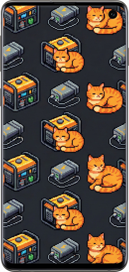 Силиконовый чехол Autonomous Zone для Samsung Galaxy S10 - 6771u-1640 изображение 