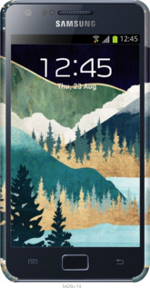 3D пластиковый глянцевый чехол № 5429 для Samsung Galaxy S2 i9100 - 5429c-14 изображение 