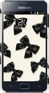 3D пластиковий матовий чехол Dark Coquette для Samsung Galaxy S2 i9100 - 6765m-14 изображение 