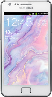 Силиконовый чехол Нежный мрамор для Samsung Galaxy S2 i9100 - 6310u-14 изображение 