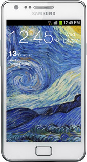 Силиконовый чехол «Звездная ночь» Винсента Ван Гога для Samsung Galaxy S2 i9100 - 6433u-14 изображение 